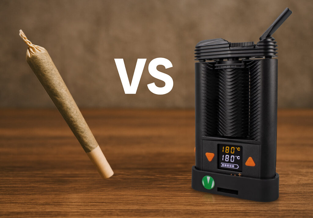 Joint vs. vaporizer – which is healthier?