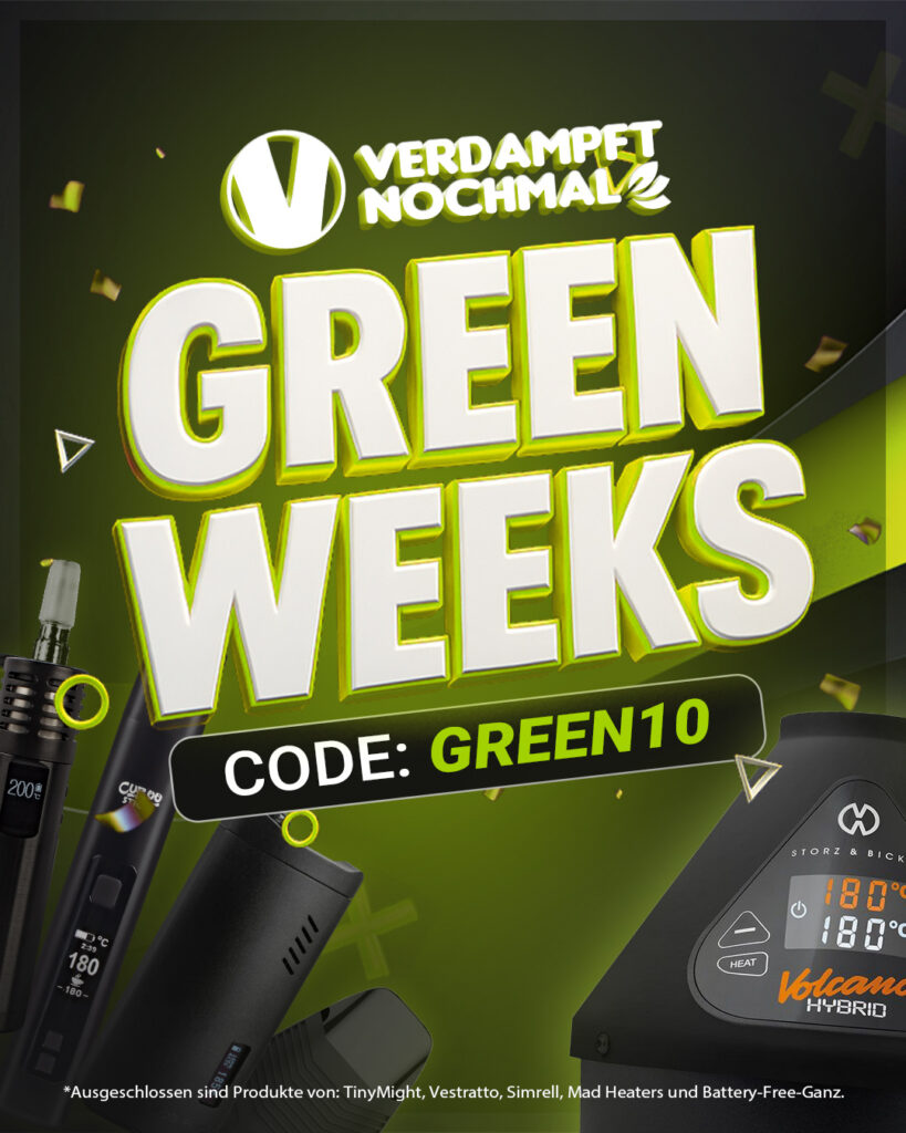 Green Week 10% Angebote bei Verdampftnochmal
