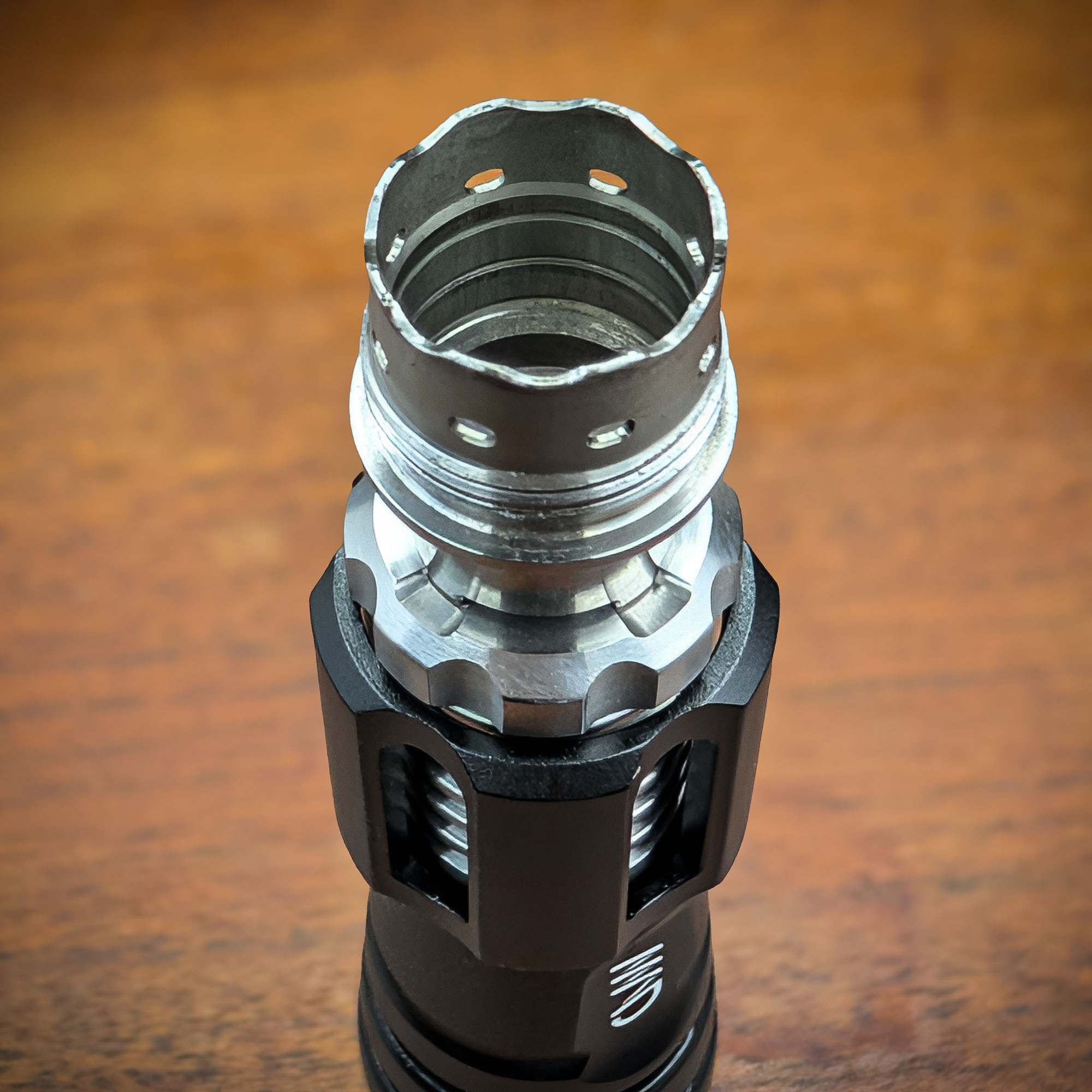 Close-up of the bowl of the Mad Heater Tempest 2.