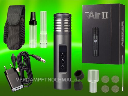 Arizer Air 2 black delivery scope