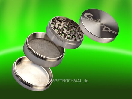 BL Weed Grinder 4tlg Black 