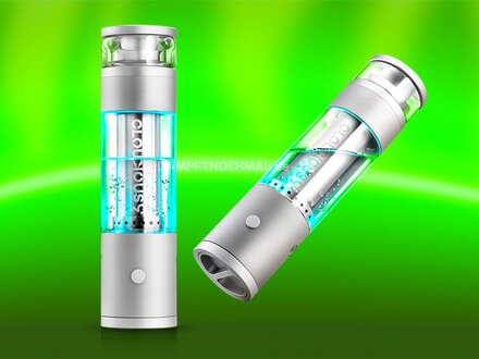 Hydrology Vaporizer front and bottom view