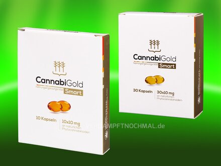 10er & 30er packs Cannabigold Smart capsules