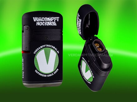 Easy Torch Jetflame Lighter with Verdampftnochmal Logo