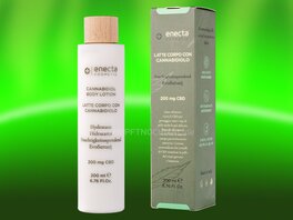 Enecta Body Lotion, Glassbottle with wooden lid, nice...