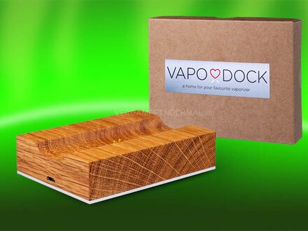 Vapo Dock, Ladestation und Verpackung