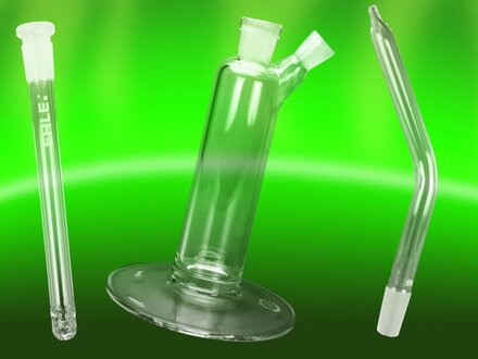 Ehle glass bubbler with diffusor coupling