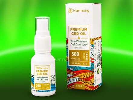 Harmony CBD Oil Oral Care Spray 15ml
