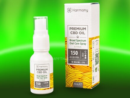 Harmony CBD l Mundspray 15ml Mild (150 mg) Zitrone