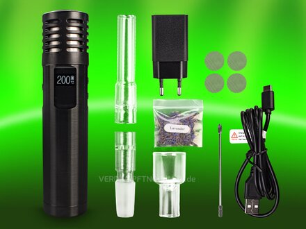 Arizer Air Max vaporizer with scope of delivery