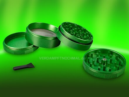 Grinder in Metallo Black Leaf THC - Zativo