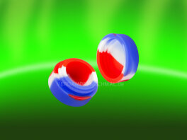 Silicone container different sizes 3ml