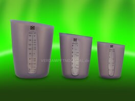 Magical Butter Machine Silicone Measuring Cups (3pcs) Non-Stick