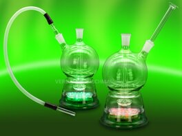 LED Bubbler with percolator