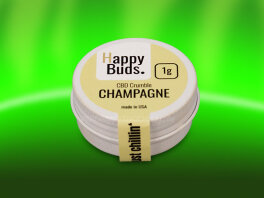 Happy Buds 75% CBD Crumble  Champagne