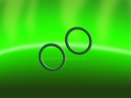 CrossingTech V4 Crucible replacement o-rings Green Viton