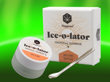 Happease CBD ice o lator Tropical Sunrise