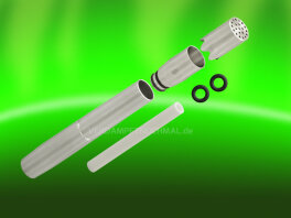 Camouflet Convector Edelstahl (single bore tube)