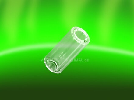 Weecke Rush glass mouthpiece clear 27mm