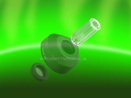 Weecke Rush Glass Mouthpiece clear 27mm