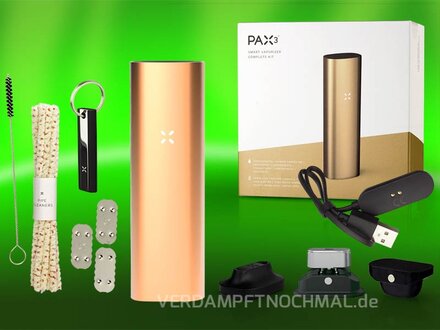 PAX 3 Complete Kit Rose