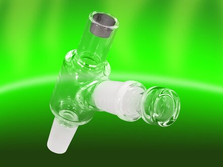 CrossingTech Thermal Twist Injector glass bowl with side-carb