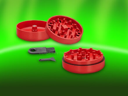 Cuboo Keramik Ultra Grinder 3tlg. 62mm Rot