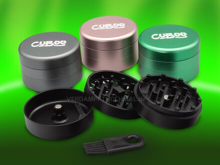 Cuboo Aluminium Ultra Grinder 3tlg. 62mm