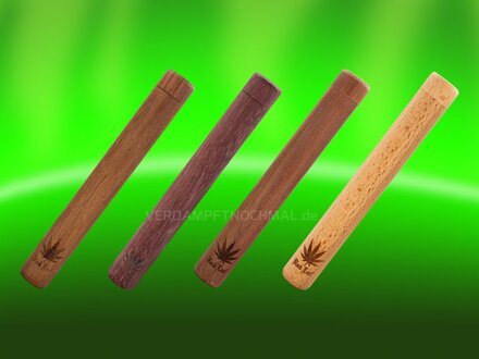 Black Leaf Tubes aus Holz 110mm Buche