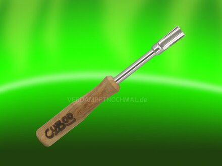 Dabbing Tool with Wood Handle Option 4