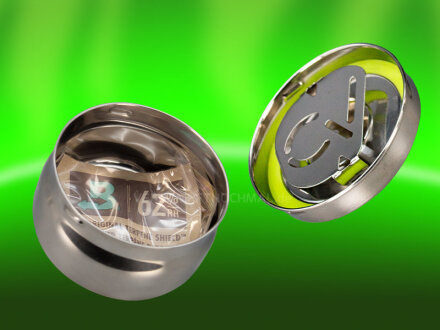 CVault storage container with screw cap