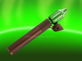 Puffco Pivot Clear Black Glass Mouthpiece