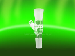 EHLE Ball Vape Glaskopf NS 18 mit Stopfen