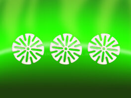 3 x Battery Free Ganz CCD Siebe Dani Punsh V2