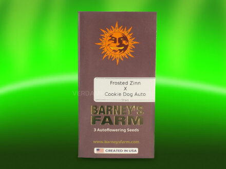 Barney`s Farm Frosted Zinn x Cookie Dog Auto Strain