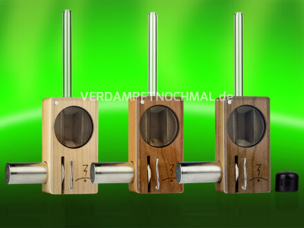 Magic Flight Launch Box Mapple, Cherry, Walnut, mouthpiece & rechargeable battery mounted
