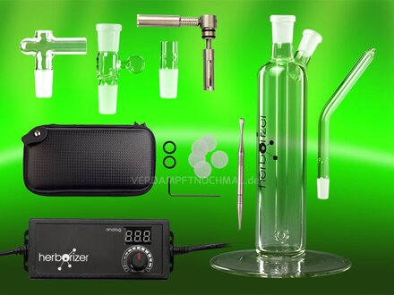 Herborizer Ti Vaporizer Kit delivery scope - without Bubbler