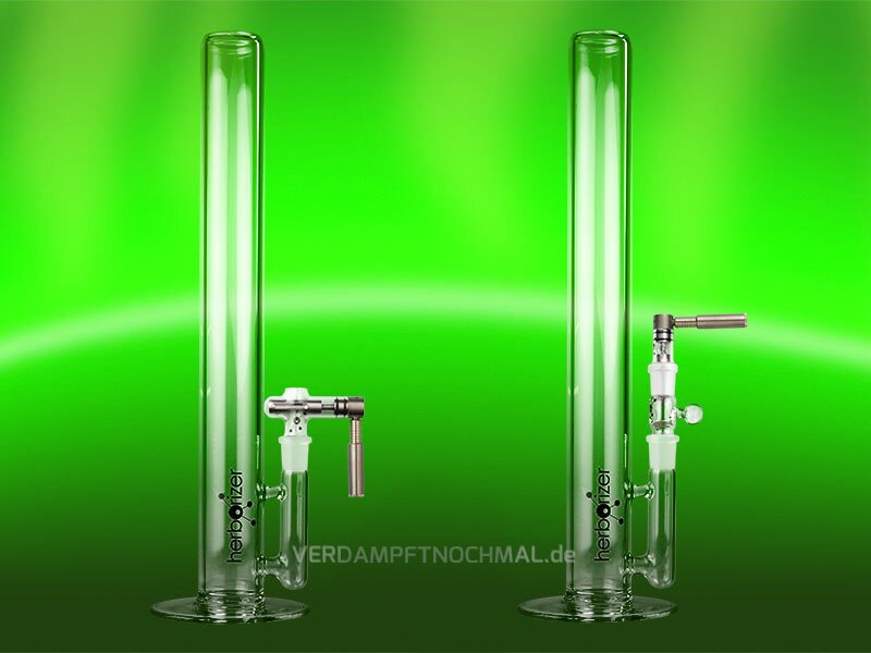 Herborizer Tube Ti Set - 5mm Glas Rohr mit Titan Heizer